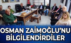 Osman Zaimoğlu'nu bilgilendirdiler