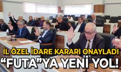 İl Özel İdare kararı onayladı: Futa'ya yeni yol!