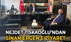 Nejdet Tıskaoğlu'ndan Sinan Ergen'e ziyaret