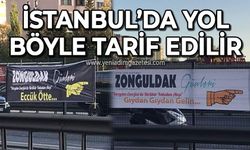 İstanbul'da yol böyle tarif edilir