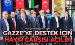 Zonguldak'ta Gazze'ye destek için "Hayır Çarşısı" açıldı