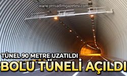 Bolu Dağı Tüneli açıldı: 90 metre uzatıldı