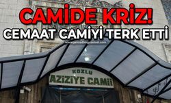 Camide kriz: Cemaat camiyi terk etti!