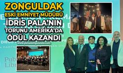 Zonguldak eski emniyet müdürü İdris Pala'nın torunu Amerika'da ödül kazandı