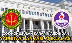 Yargıtay'dan Anayasa Mahkemesi açıklaması