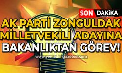 AK Parti Zonguldak Milletvekili adayına bakanlıktan görev! 
