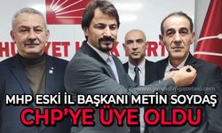 MHP Eski İl Başkanı Metin Soydaş CHP'ye üye oldu