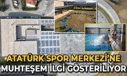 Atatürk Spor Merkezi’ne muhteşem ilgi!