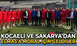 Kocaeli ve Sakarya'dan Zonguldak Kömürspor'a moral için geldiler