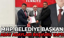 MHP'den belediye başkan aday adaylığı için başvuru yaptılar