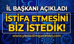 İl Başkanı Mustafa Çağlayan açıkladı: Belediye Başkanı Gökhan Demirtaş'ın istifasını biz istedik