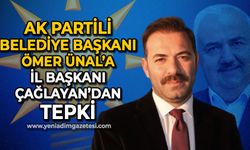 Mustafa Çağlayan'dan Ömer Ünal'a tepki