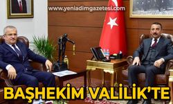 Başhekim Hasan Tosun'dan Vali Osman Hacıbektaşoğlu'na ziyaret