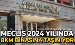 Zonguldak Belediyesi Meclisi 2024 yılında BKM binasına taşınıyor