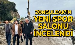 Zonguldak'ın yeni spor salonu incelendi