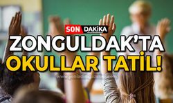 Valilik açıkladı: Zonguldak'ta okullar tatil