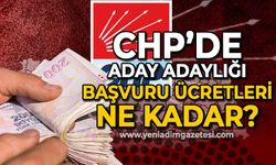 CHP'de aday adaylığı başvuru ücretleri ne kadar?