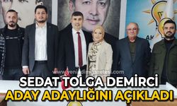 Sedat Tolga Demirci aday adaylığını açıkladı