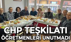 CHP Kozlu Teşkilatı emekli öğretmenlerle ziyafette buluştu