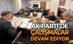 AK Parti'de çalışmalar devam ediyor