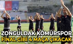 Zonguldak Kömürspor final gibi 4 maça çıkacak!