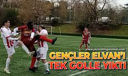 Gençlergücüspor Elvanpazarcıkspor'u tek golle yıktı!