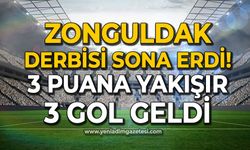 Zonguldak derbisi sona erdi: 3 puana yakışır 3 gol!