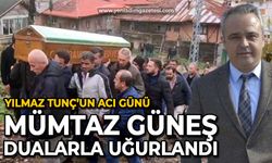 Adalet Bakanı Yılmaz Tunç'un acı günü: Mümtaz Güneş toprağa verildi