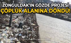 Zonguldak'ın gözde projesi çöplük alanına döndü!