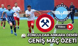 Zonguldak Kömürspor-Ankara Demirspor maç özeti