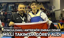 Zonguldaklı antrenör Emrah Demir milli takımda görev aldı