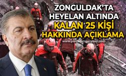 Sağlık Bakanı Fahrettin Koca Zonguldak'taki heyelanda yaralananlarla ilgili açıklama yaptı!
