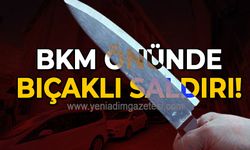 Zonguldak'ta gece vakti ortalık karıştı: AKM önünde bıçaklı saldırı!
