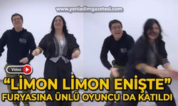 Ünlü oyuncu İbrahim Büyükak "Limon Limon Enişte" modasına uydu: Zonguldak havası oynadı!