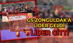 Galatasaray Zonguldak'a lider geldi lider gitti
