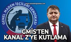GMİS'ten KANAL Z'ye kutlama