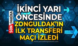 İkinci yarı öncesinde Zonguldakspor'a ilk transfer: Maçı tribünden izledi