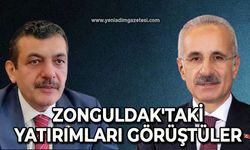 Zonguldak'taki yatırımları görüştü