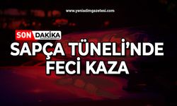 Sapça Tüneli’nde feci kaza