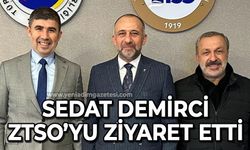 Sedat Demirci Zonguldak Ticaret ve Sanayi Odası'nı ziyaret etti