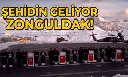 Şehidin geliyor Zonguldak: İsmail Yazıcı'nın naaşı Zonguldak'a gönderildi