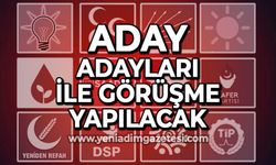 Yerel seçim çalışmaları hız kazandı: Aday adayları ile görüşme yapılacak