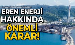 Cumhurbaşkanı Erdoğan imzaladı: Eren Enerji hakkında önemli karar