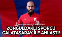 Zonguldaklı sporcu Galatasaray ile anlaştı