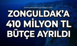 Zonguldak'a 410 Milyon TL bütçe ayrıldı