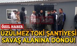 Zonguldak'ta Üzülmez Toki Şantiyesi savaş alanına döndü!