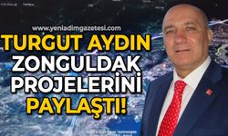 Turgut Aydın Zonguldak projelerini paylaştı