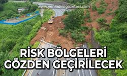 Zonguldak'ta risk bölgeleri gözden geçirilecek