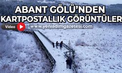 Abant Gölü'nden kartpostallık görüntüler