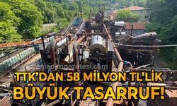 TTK'dan 58 milyon TL'lik büyük tasarruf!